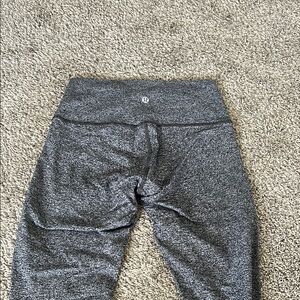 lululemon athletica women’s Gray align leggings size 6
